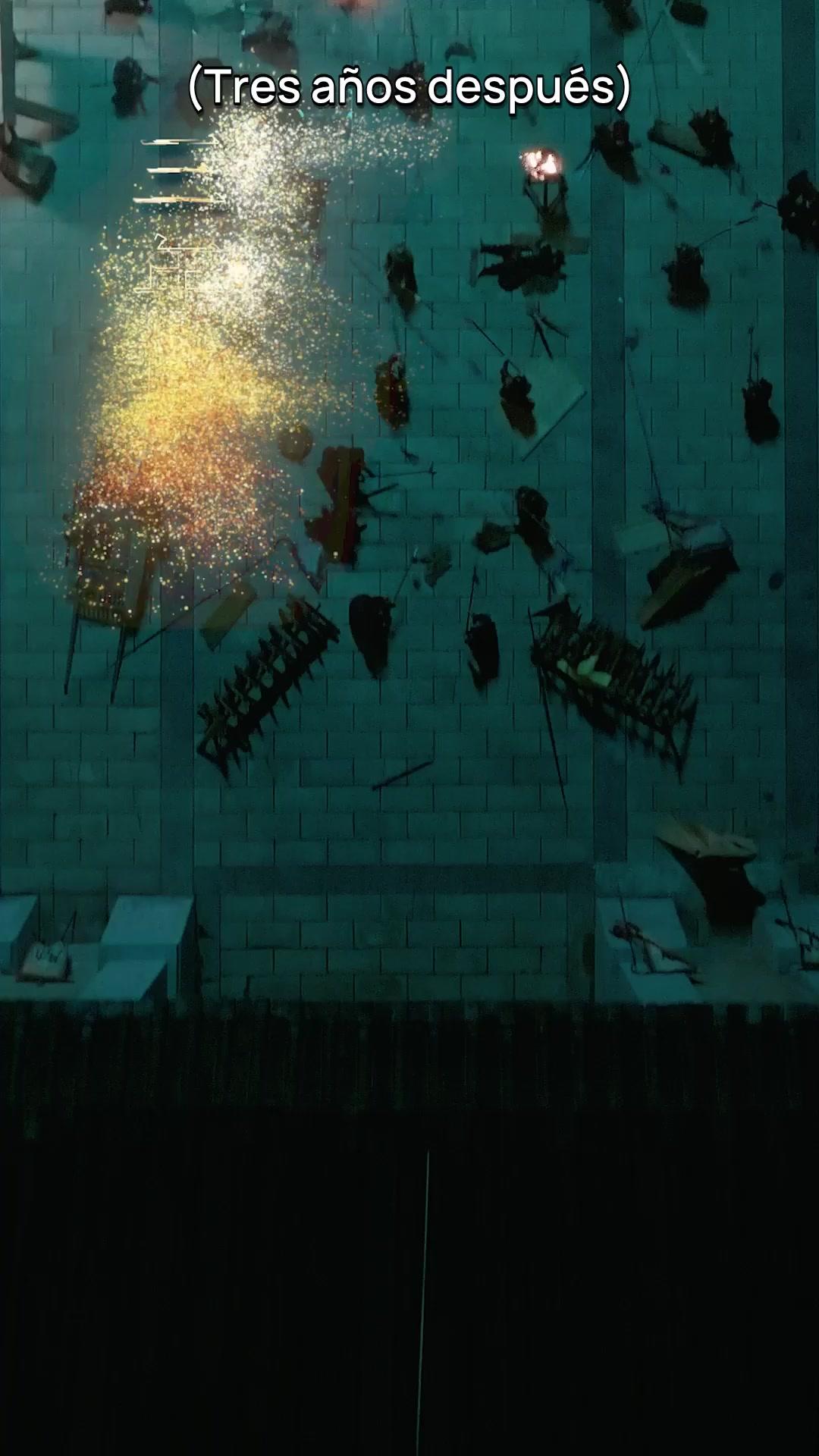 Hojas bajo seda