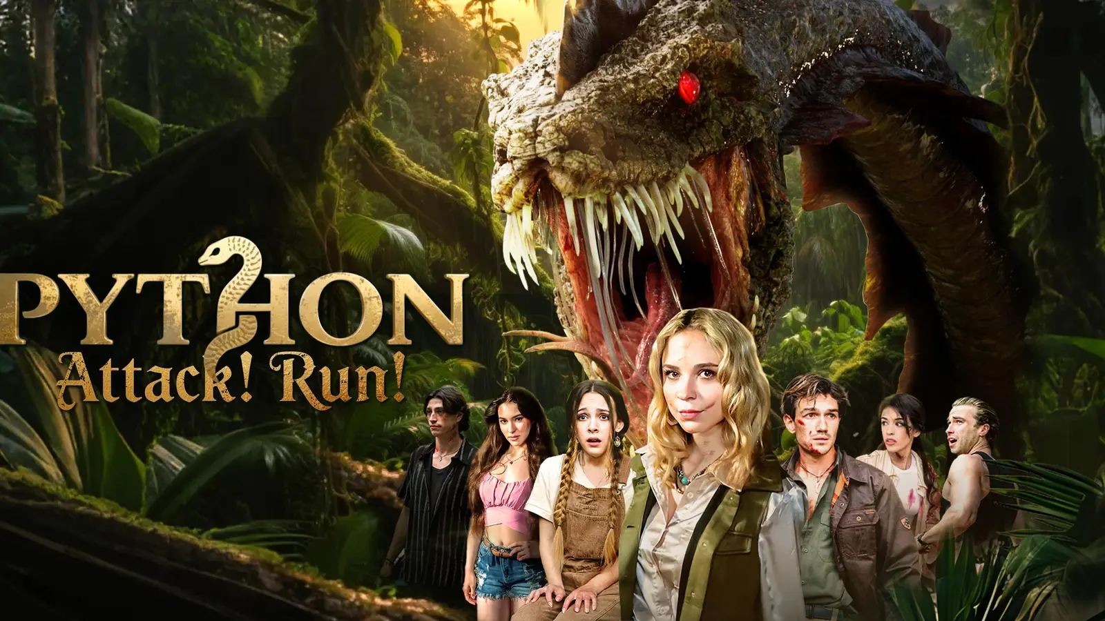 "Python Attack! Run!" - A Dream Turns Deadly as a Giant Snake Hunts Them Down