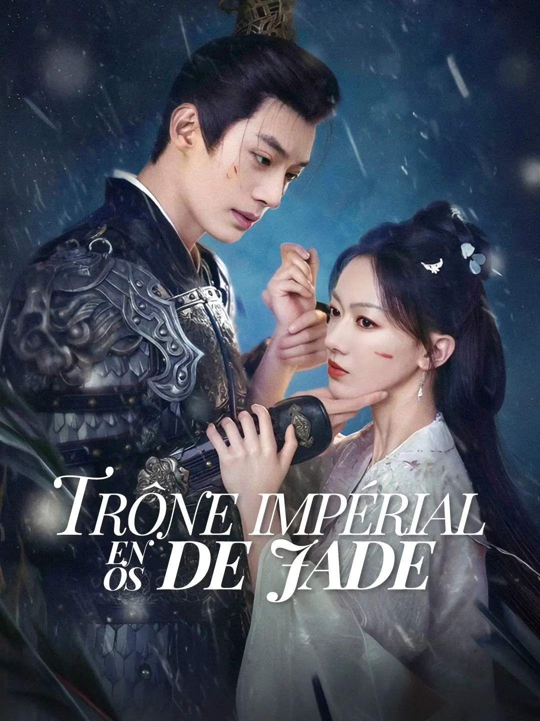 TRÔNE IMPÉRIAL EN OS DE JADE