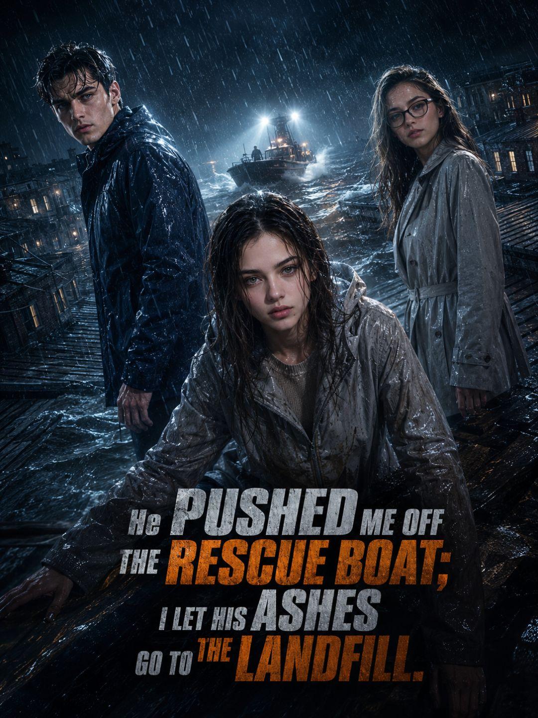 He pushed me off the rescue boat  I let his ashes go to the landfill