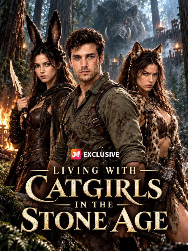 Living with Catgirls in the Stone Age cover
