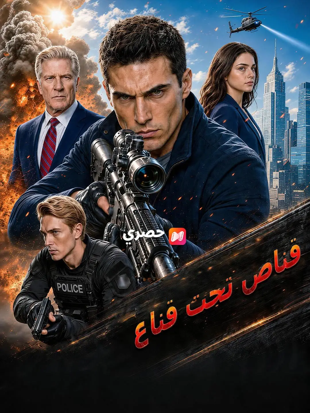 (مدبلج) قناص تحت قناع