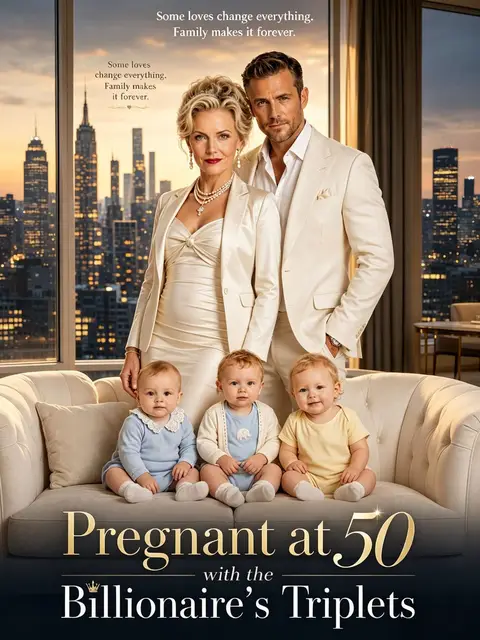 Pregnant at 50 with the Billionaire’ s Triplets