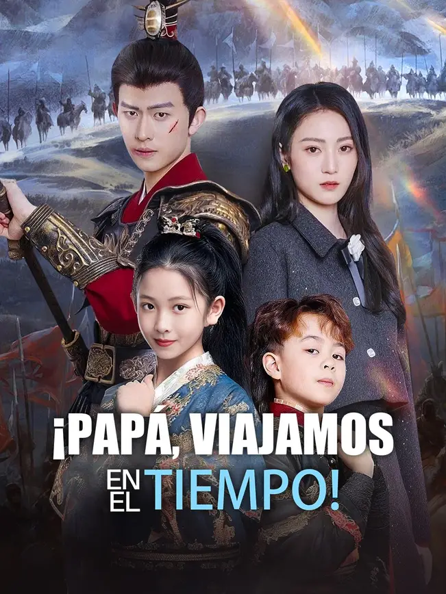 ¡Papá, viajamos en el tiempo!