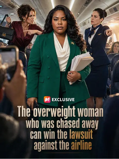 The overweight woman who was chased away can win the lawsuit against the airline