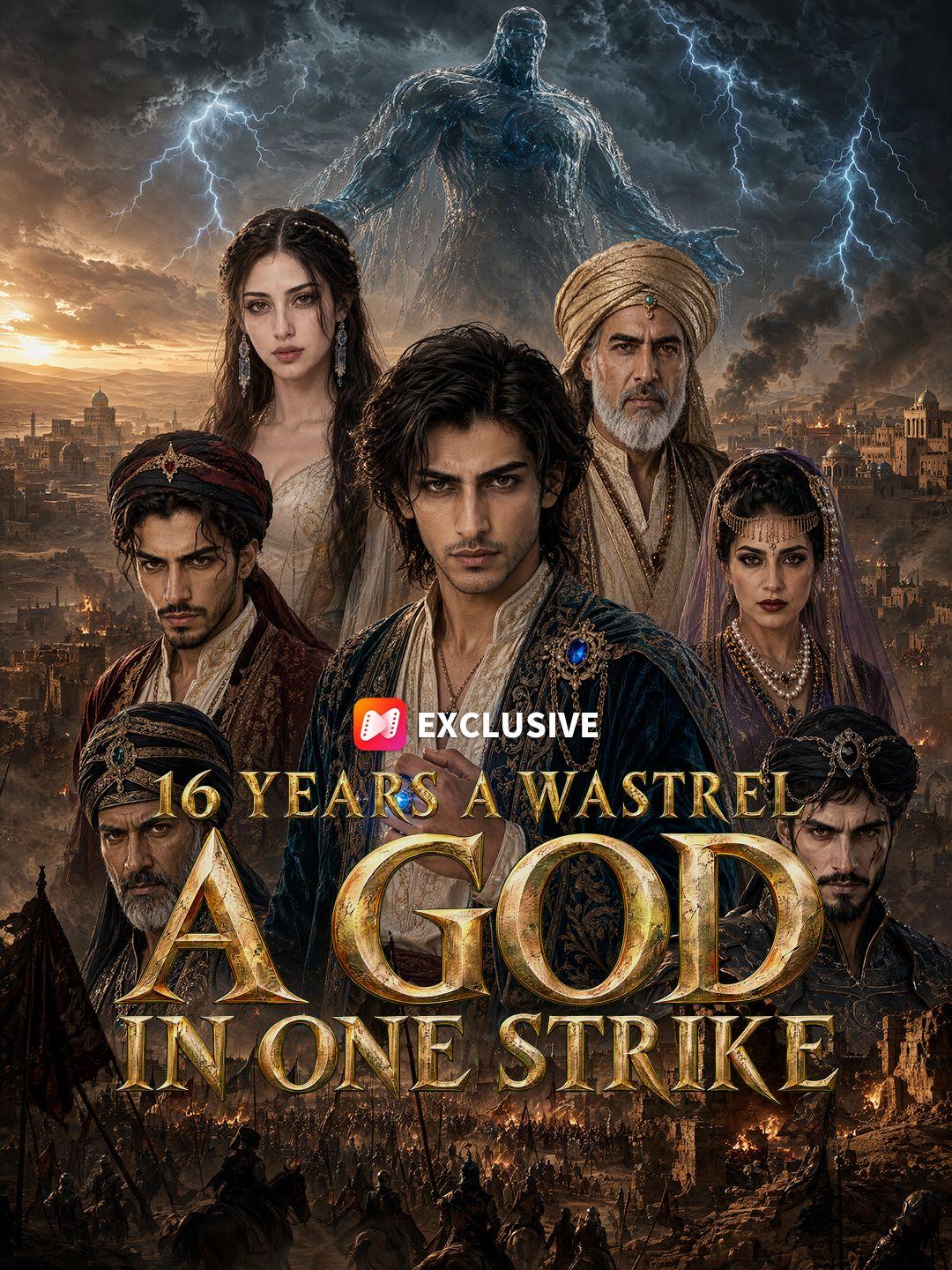16 Years a Wastrel, A God in One Strike poster