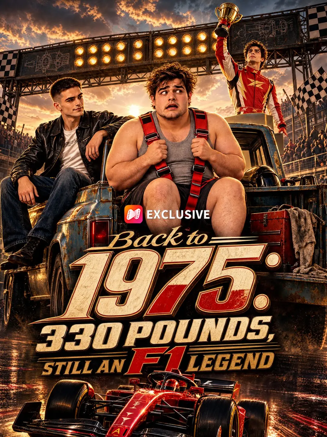 Back to 1975: 330 Pounds, Still an F1 Legend