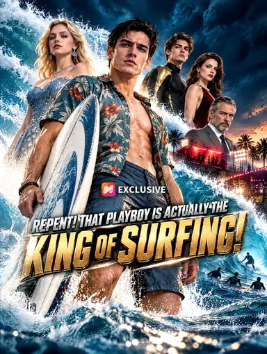 Repent! That playboy is actually the king of surfing！