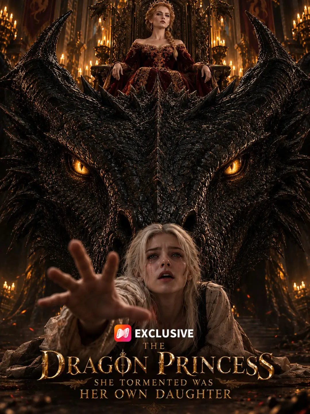 The Dragon Princess She Tormented Was Her Own Daughter