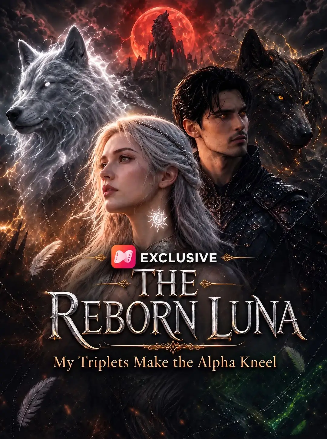 The Reborn Luna: My Triplets Make the Alpha Kneel