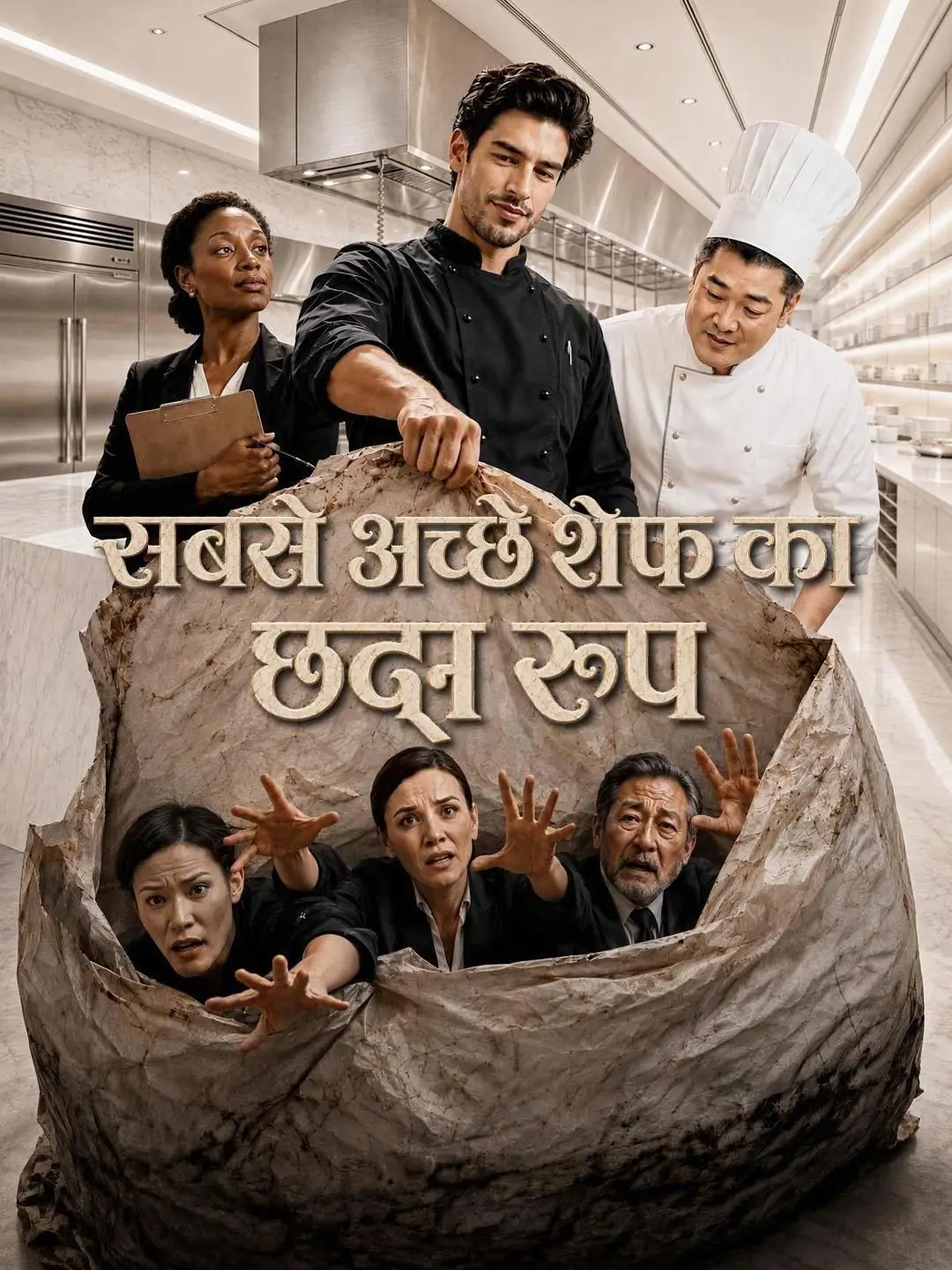 (डबिंग) सबसे अच्छे शेफ का छद्म रूप