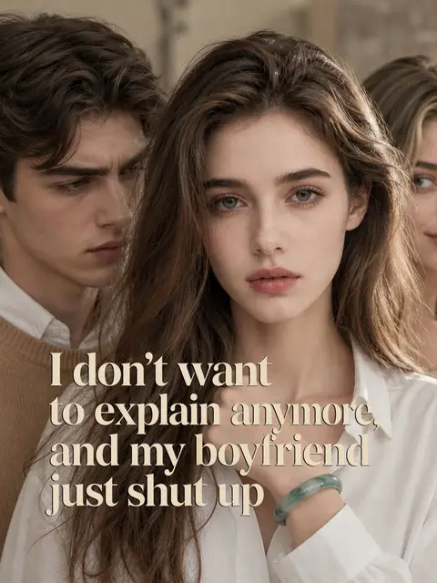 I don’t want to explain anymore, and my boyfriend just shut up