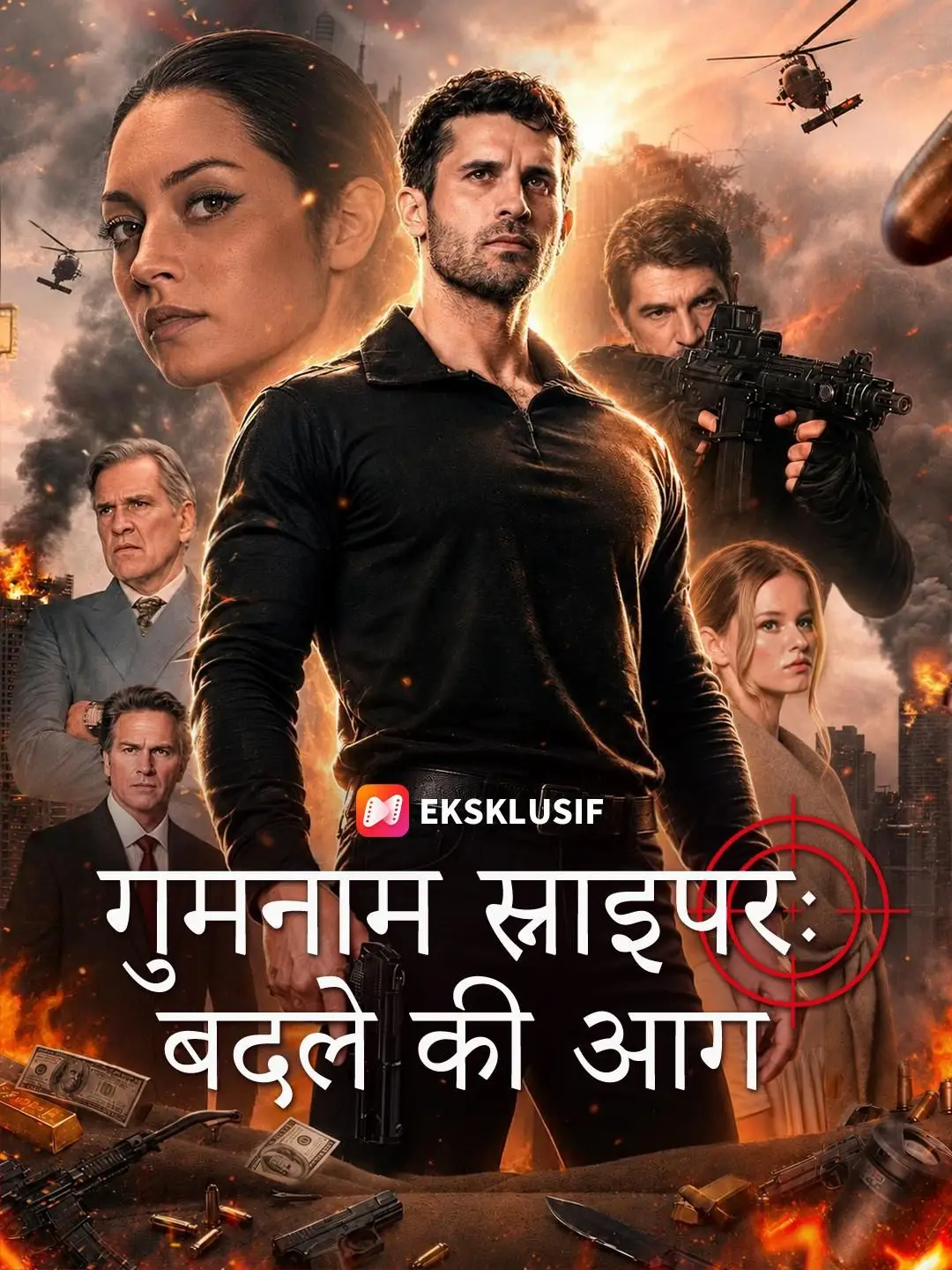 (डबिंग) गुमनाम स्नाइपर: बदले की आग