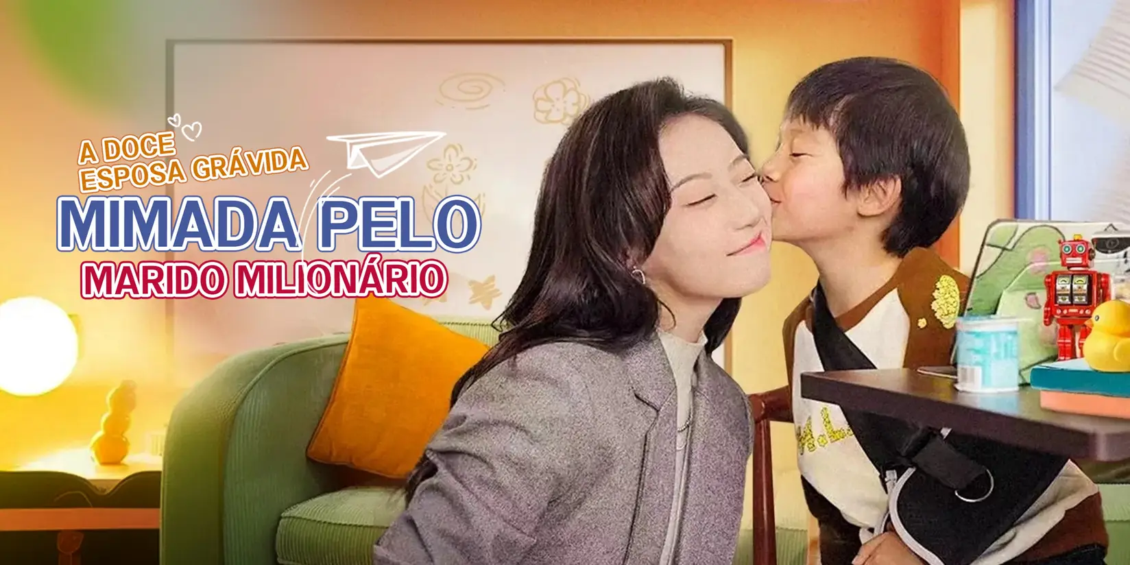 (Dublagem)A Doce Esposa Grávida Mimada pelo Marido Milionário