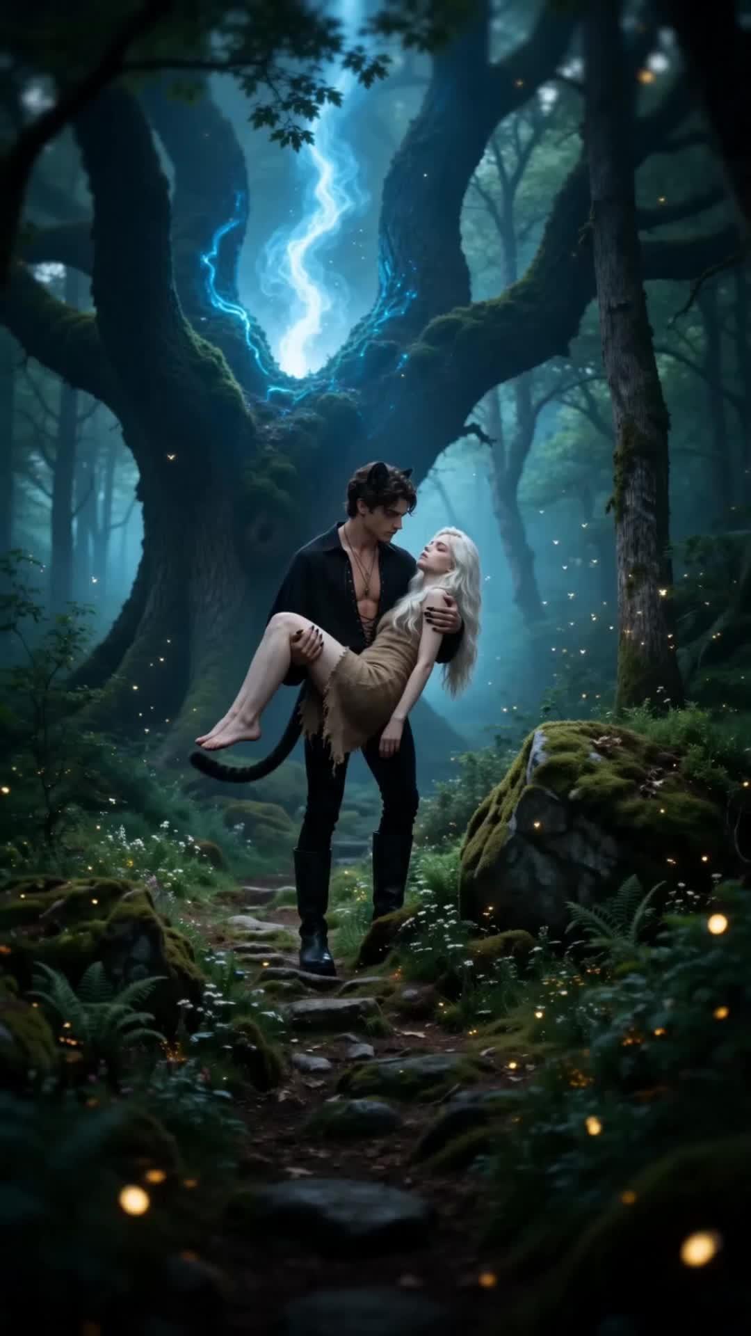 The Leopard's Forbidden Love with Fox