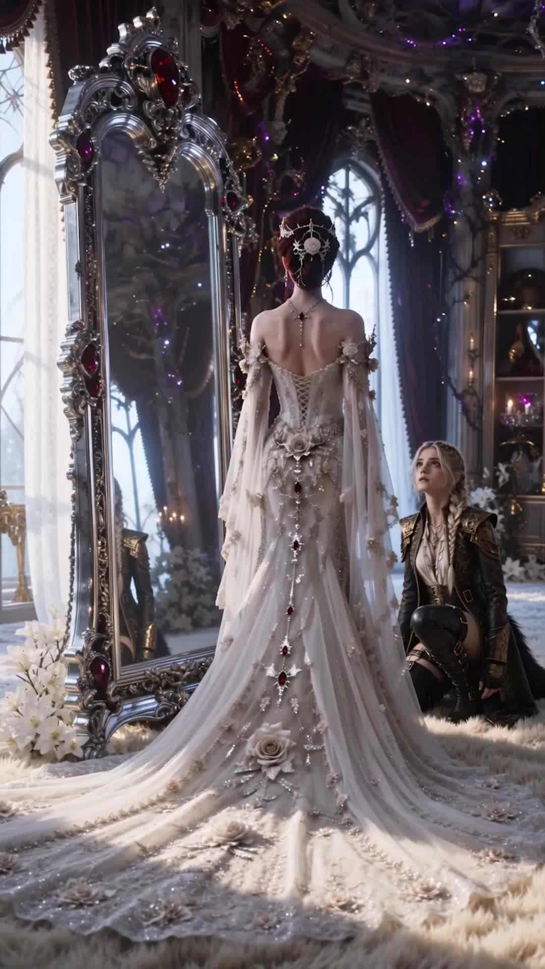 Beneath Her Gown: The Master's Claimed Wolf Pet