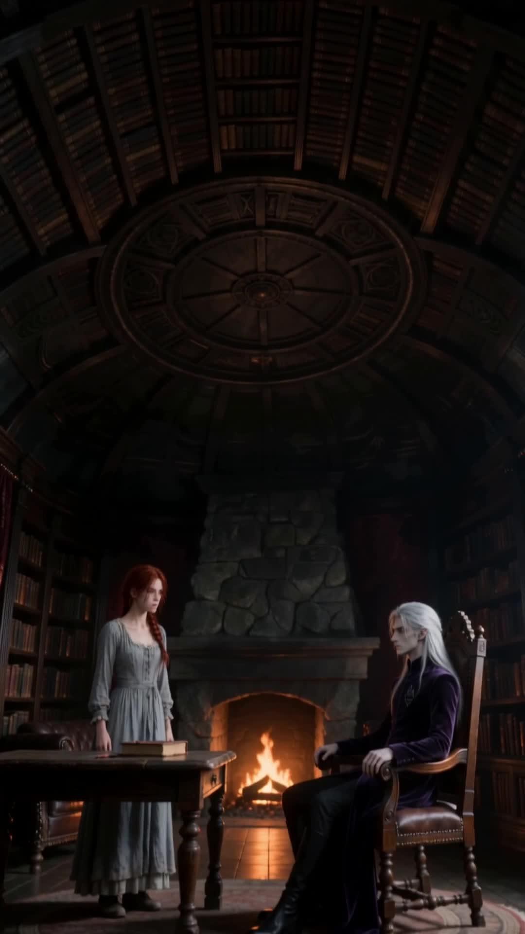 Desmascarada e Aliada ao Senhor Vampiro