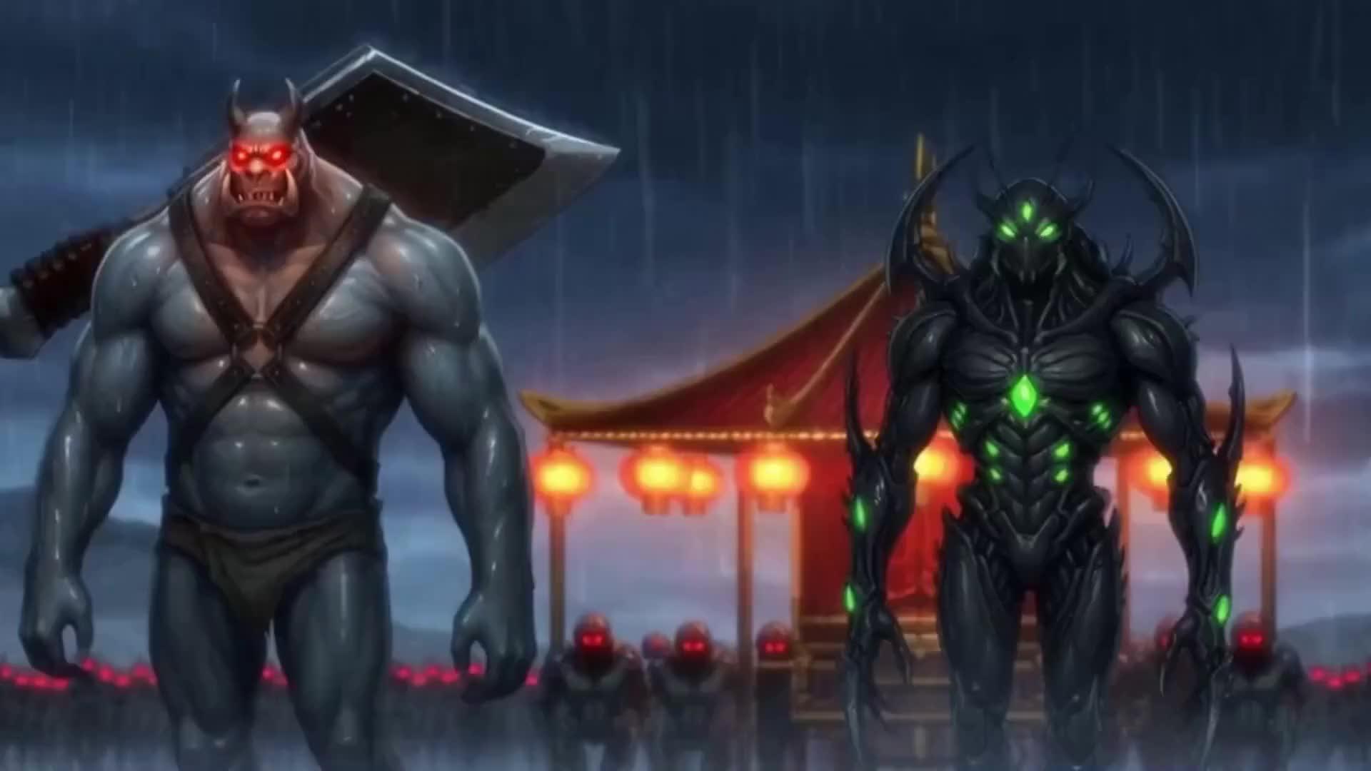 (Dubbed) Green Lantern vs Cliff Monsters