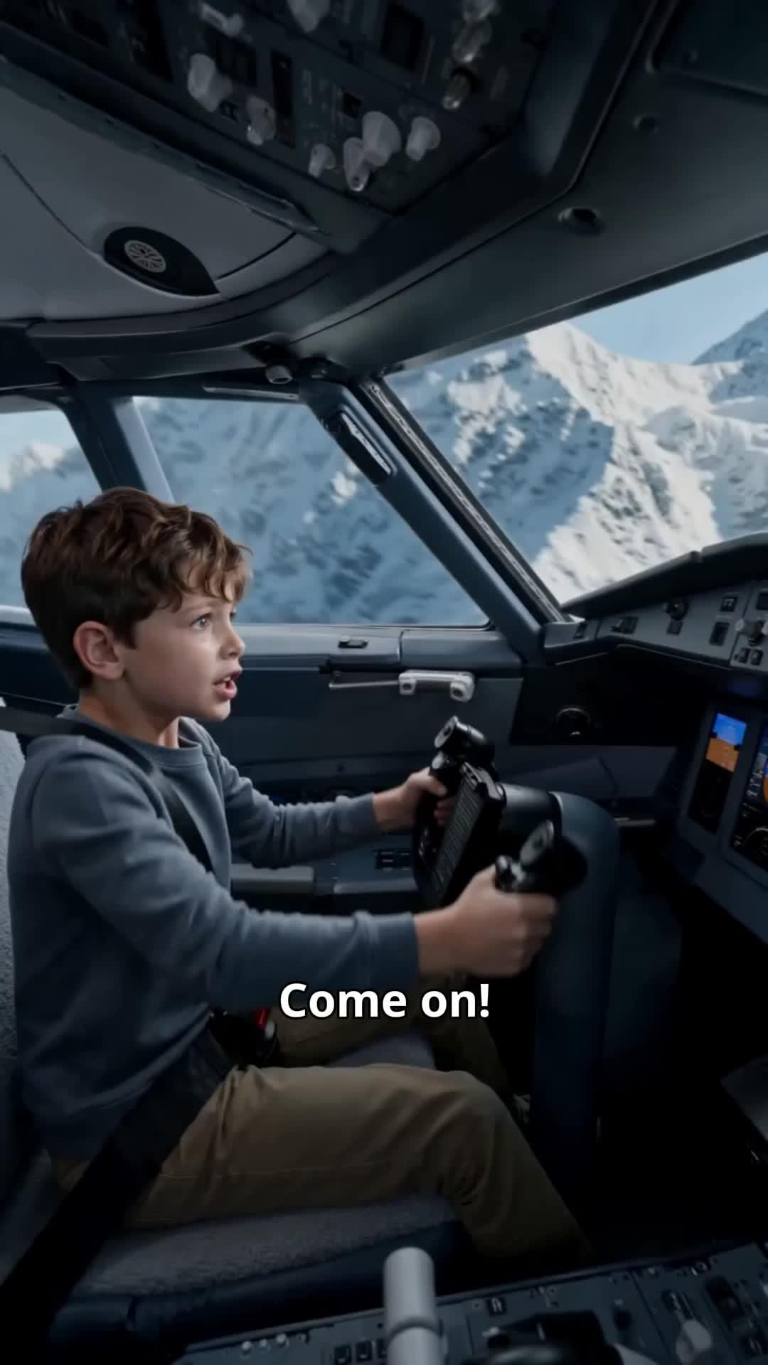 8-Year-Old Captain, Cleared for Takeoff