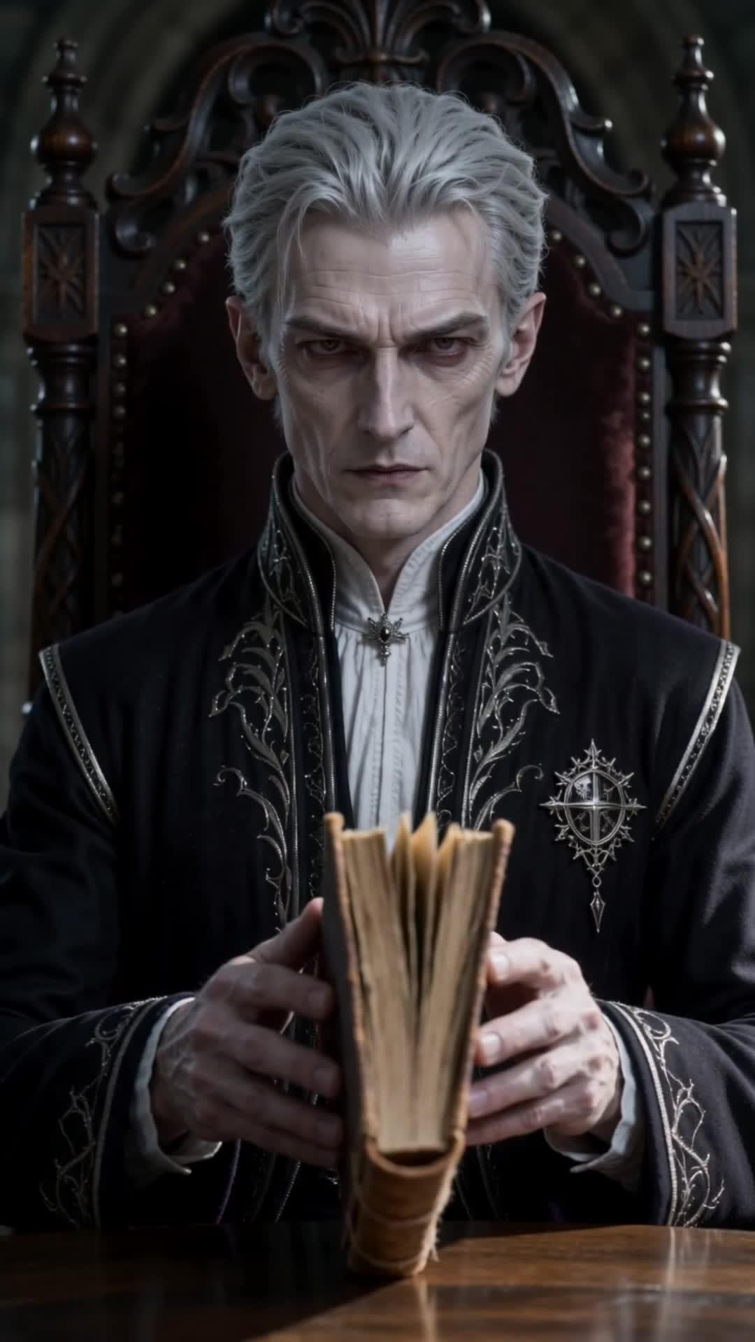 Desmascarada e Aliada ao Senhor Vampiro