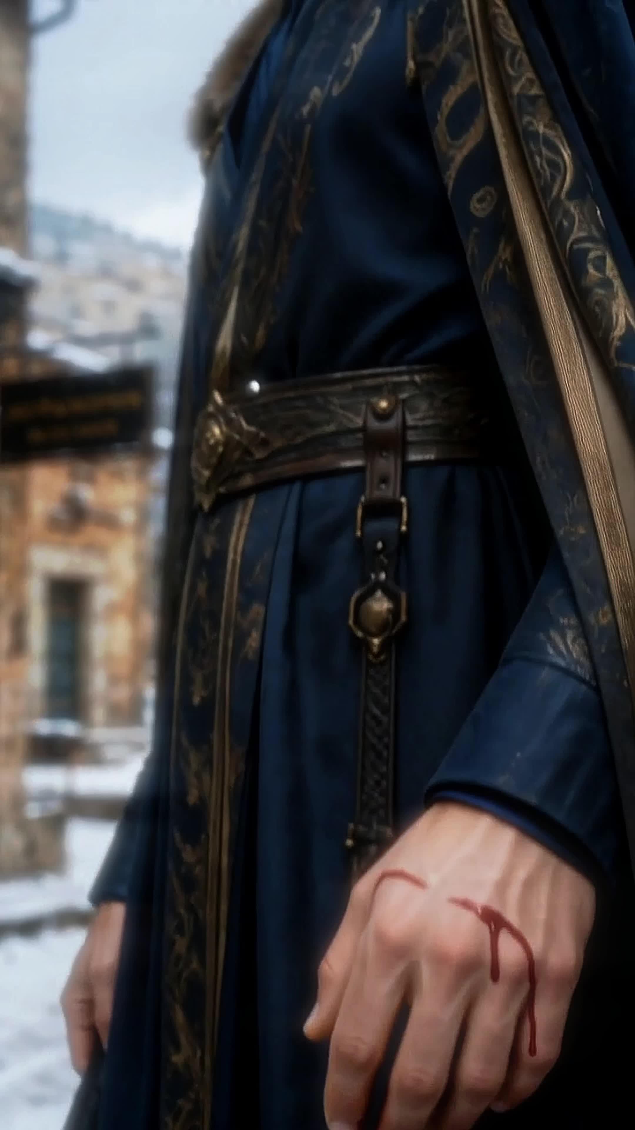 I Ran from the Divine King with His Child