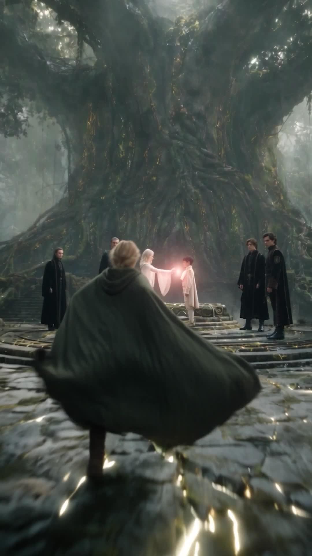 The Green Witch Stops Pretending