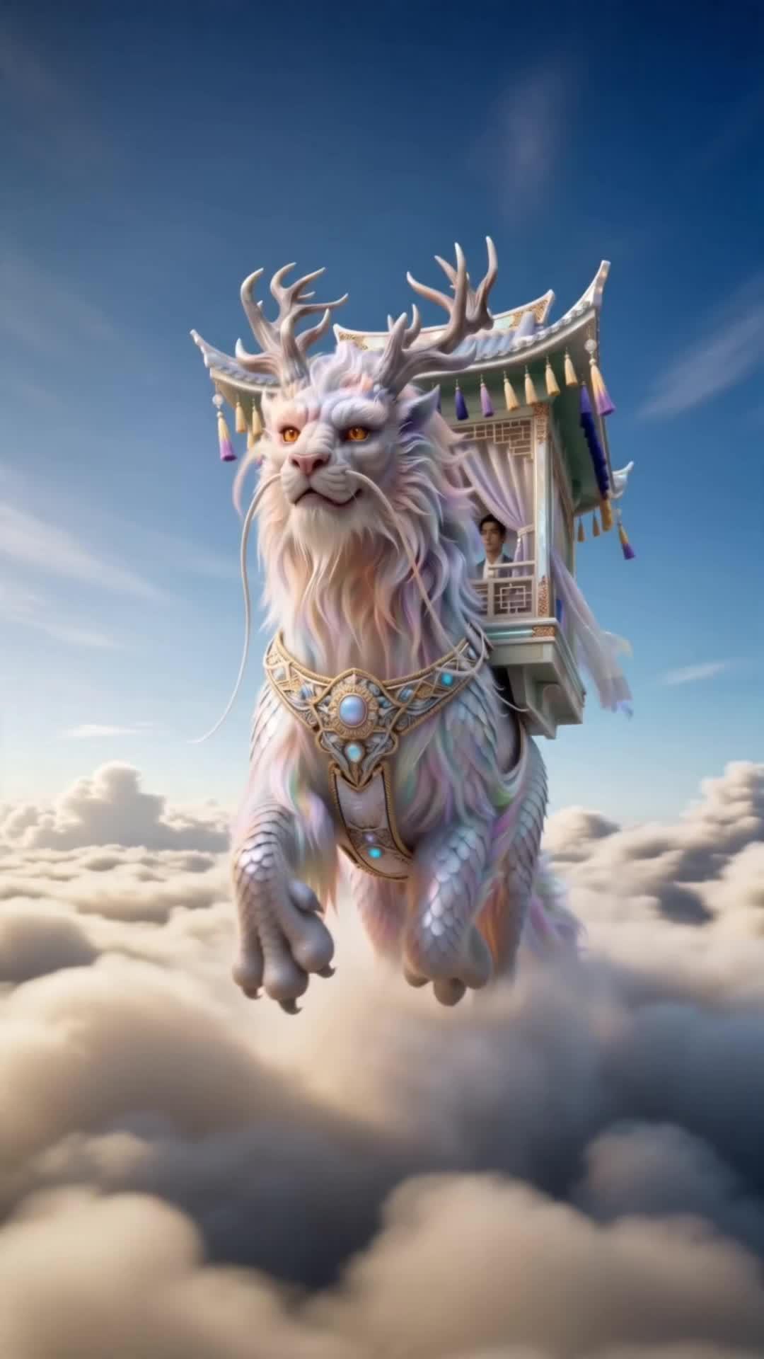 Melintasi Awan Dengan Kirin