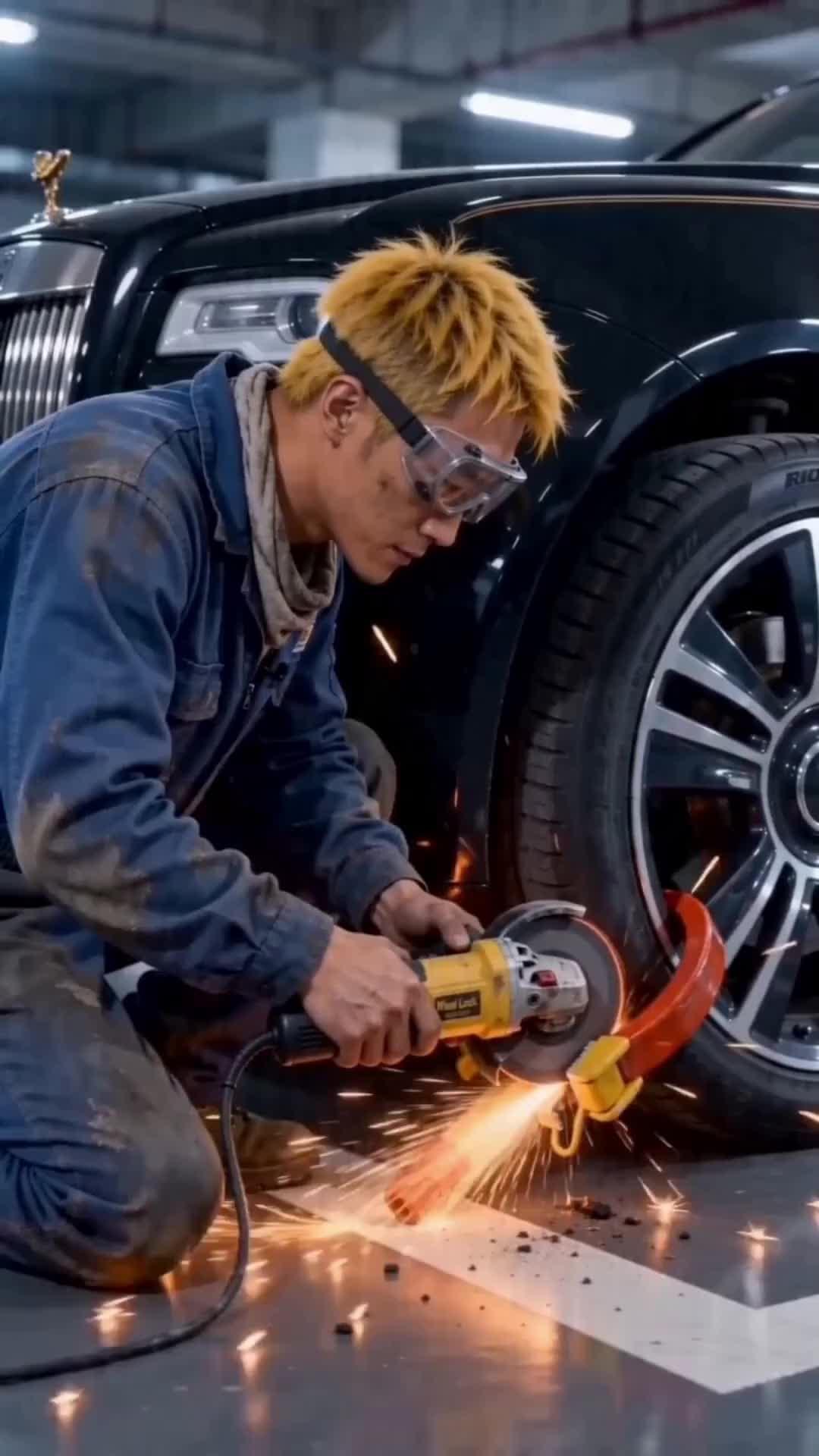 (Doblado) ¡Este carro no se presta!