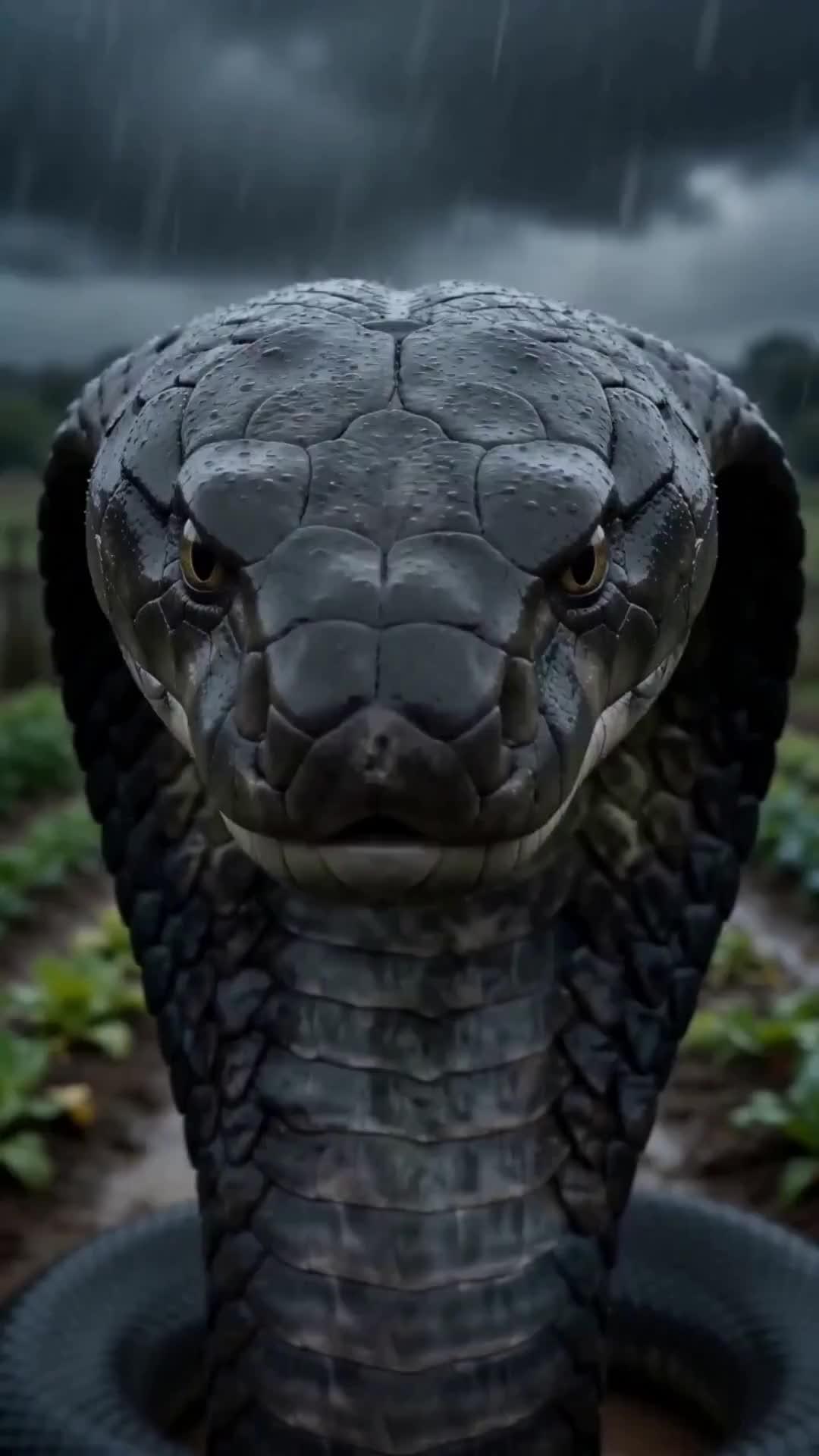 (Doblado) La serpiente espiritual devuelve el favor