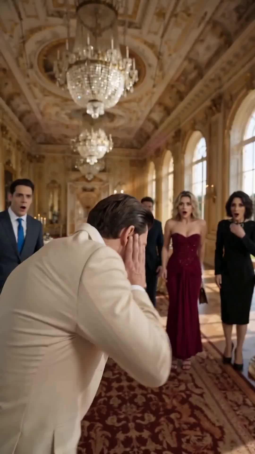 (Doblado) ¡Hoy verán quién soy, imbéciles!