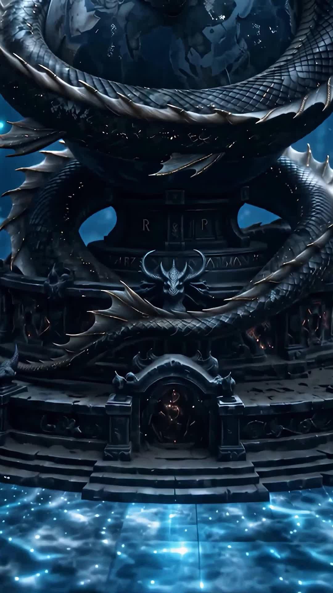 The Serpent King and His Mermaid Queen