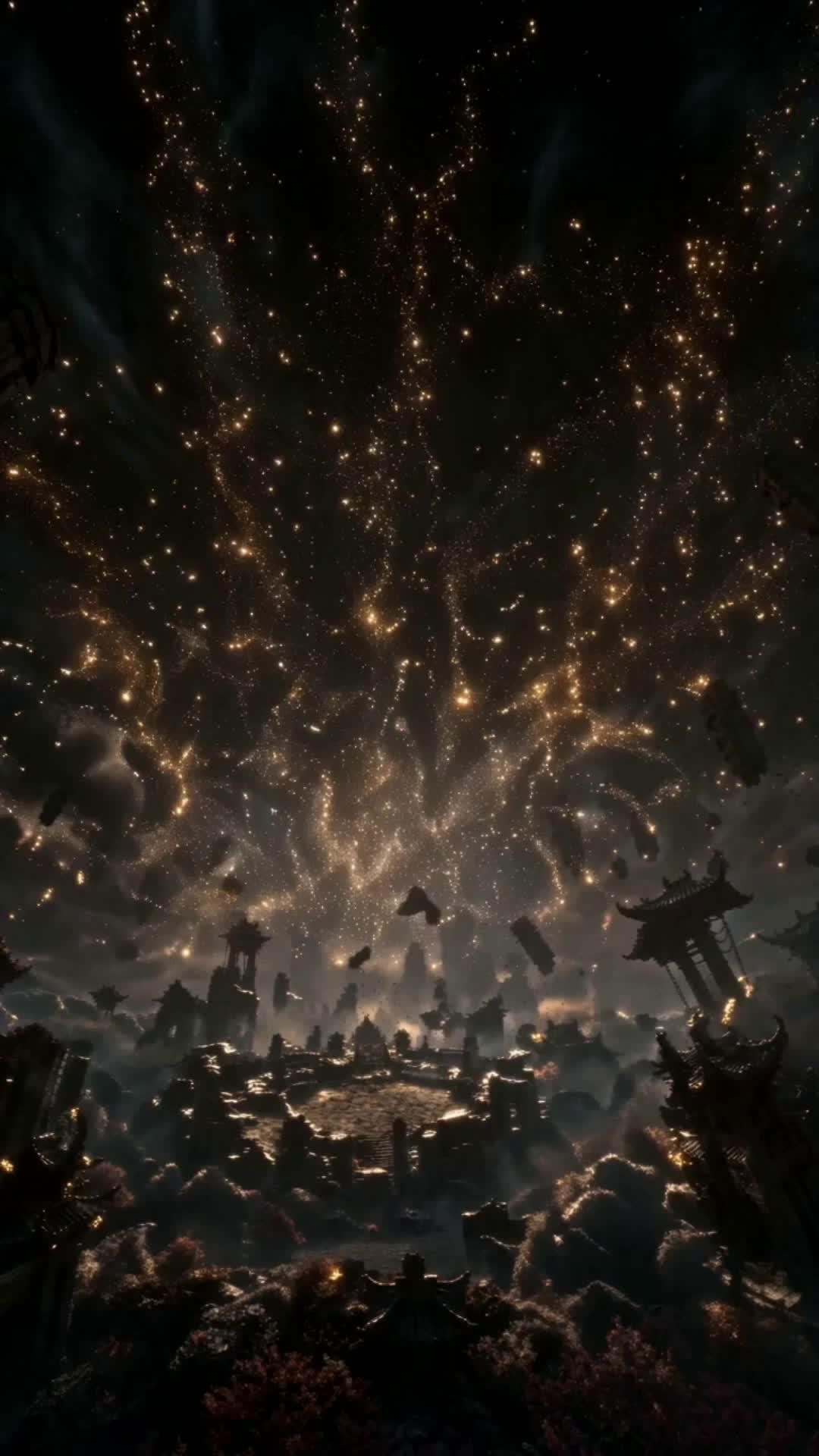 Der Stab gegen den Himmel