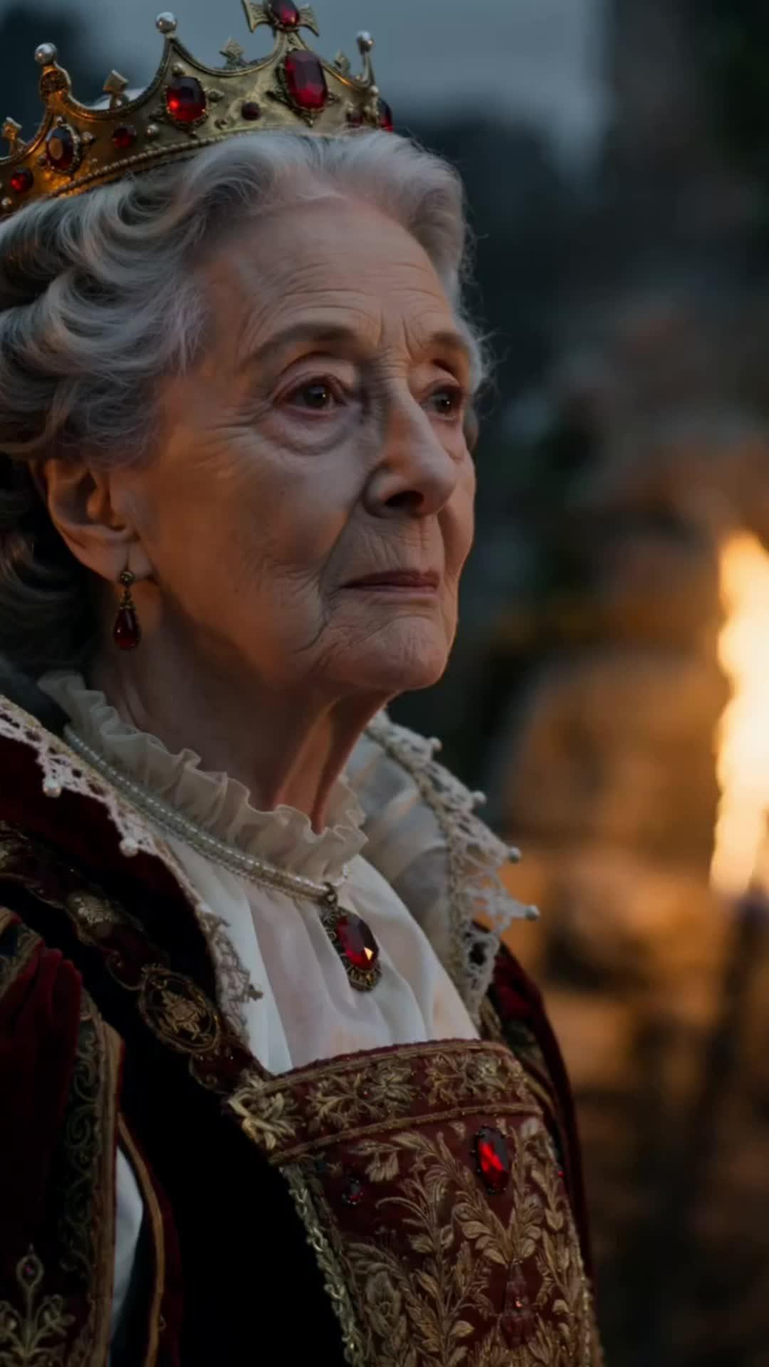 The Queen Wore Another’s Skin