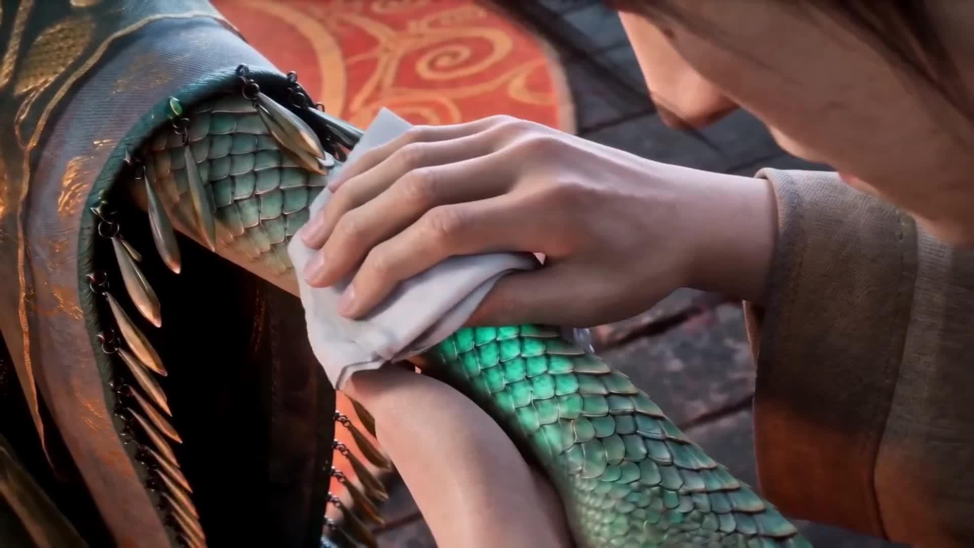 LA SAINTE ET L’ESPRIT-SERPENT