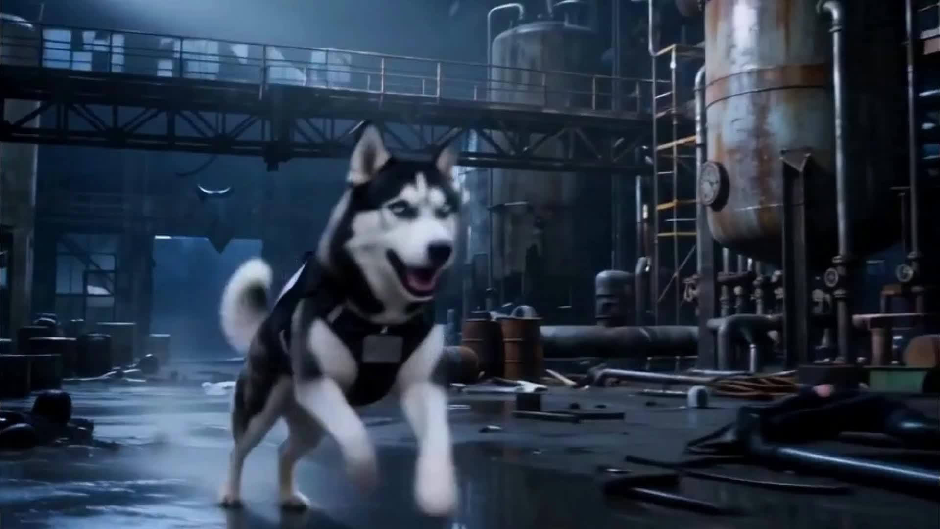 This Husky Is A Detective!