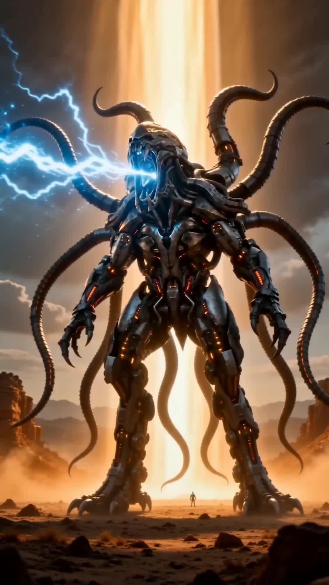 Mecha War God:  Return from the Slums