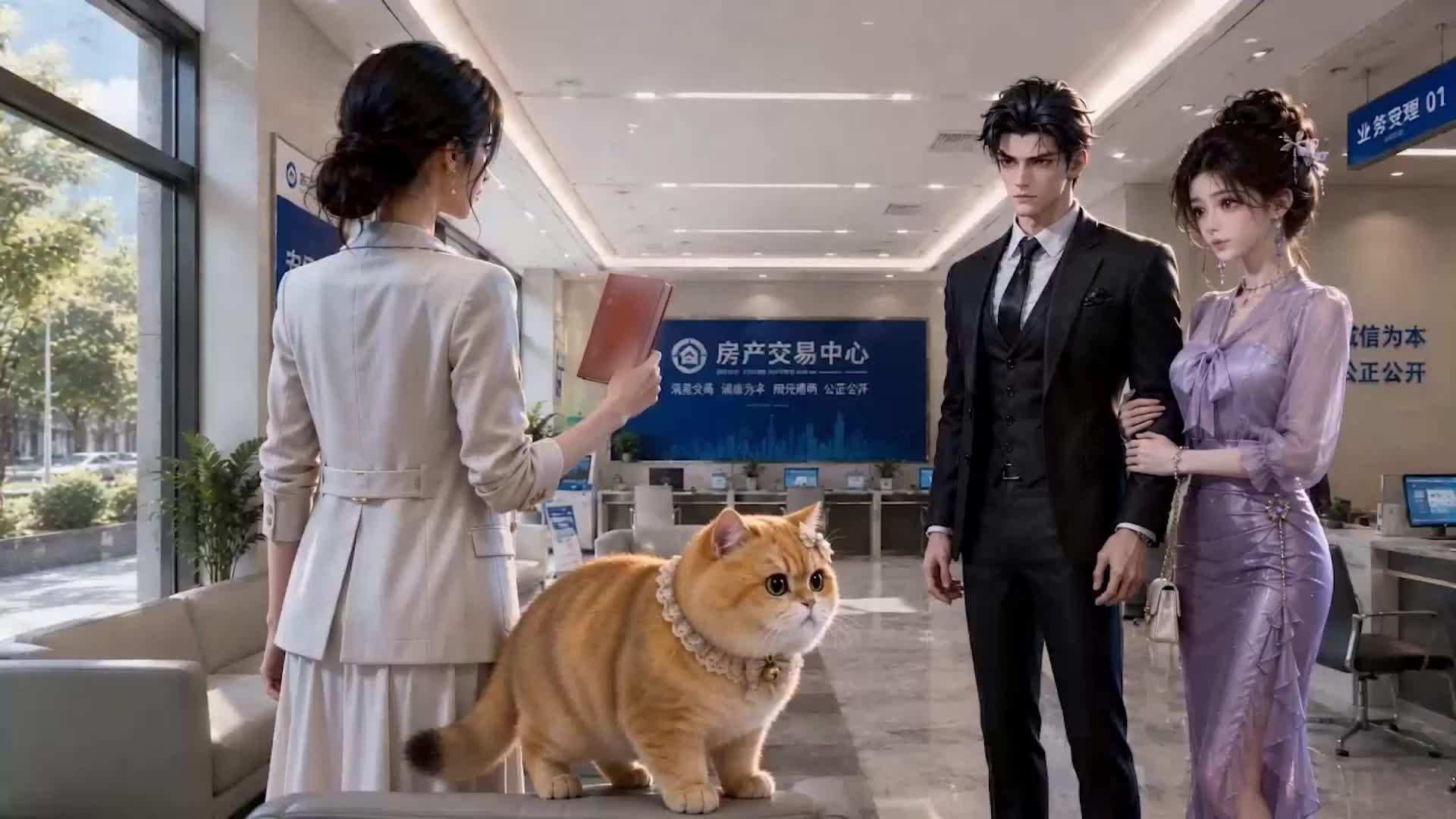 DIVORCÉE, GUIDÉE PAR UN CHAT