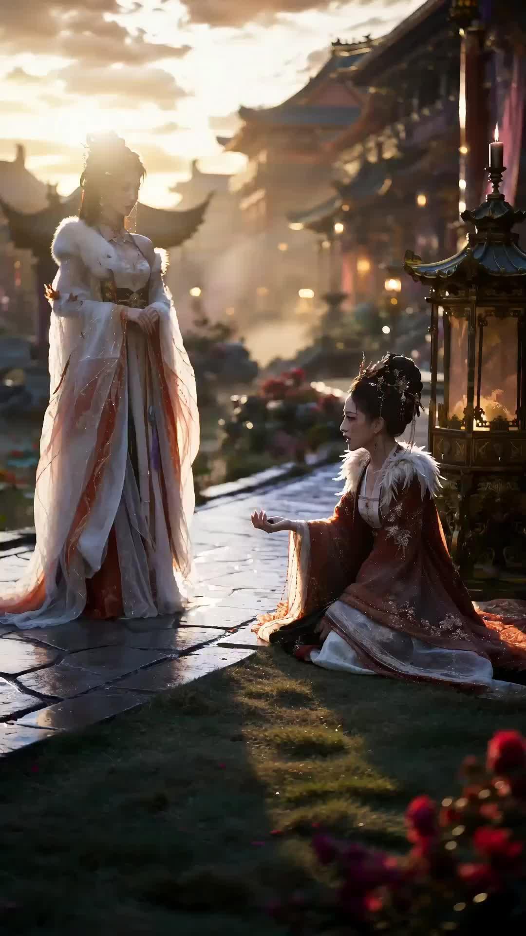 The Fox Cuts Her Tails for Vengeance