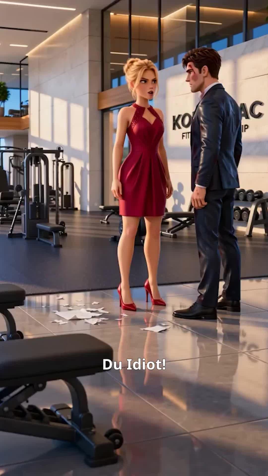 (Synchro) Sie betrog den falschen Ehemann