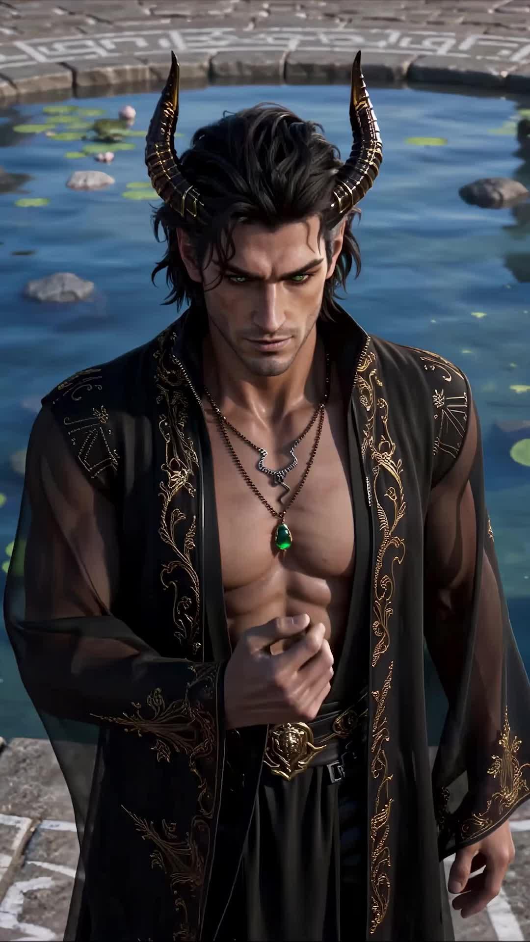 The Serpent King and His Mermaid Queen