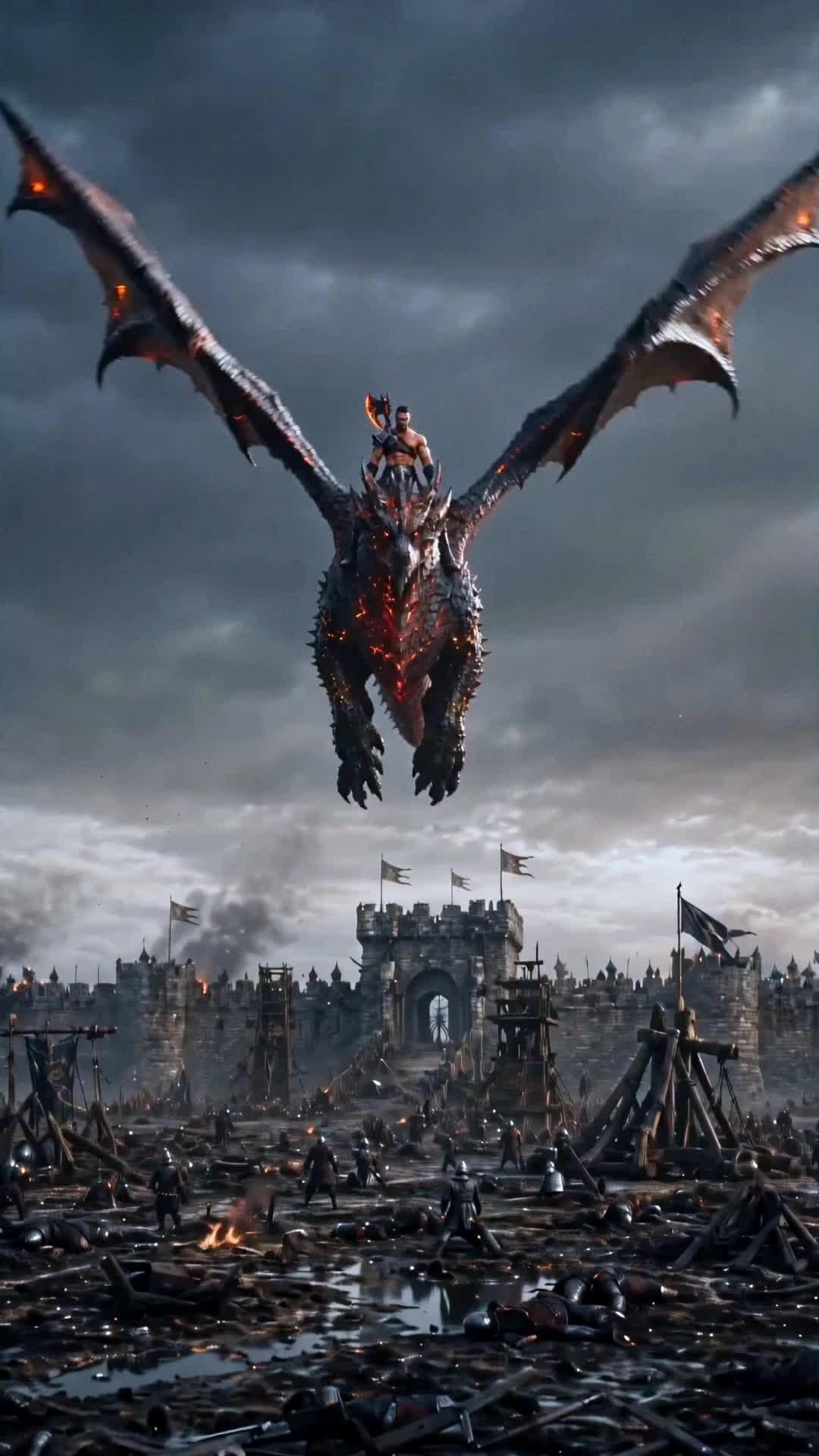 Ten Thousand Dragons Kneel Before Him