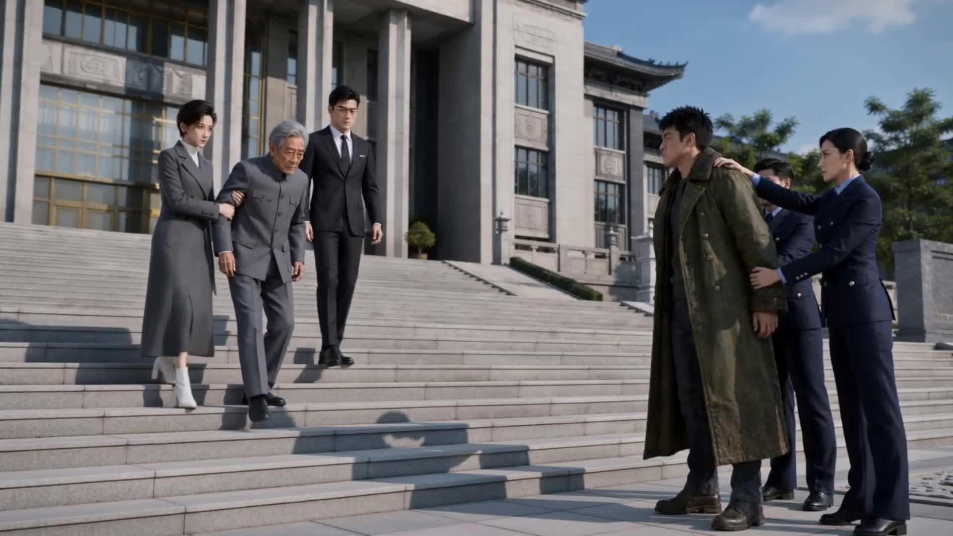 亮相