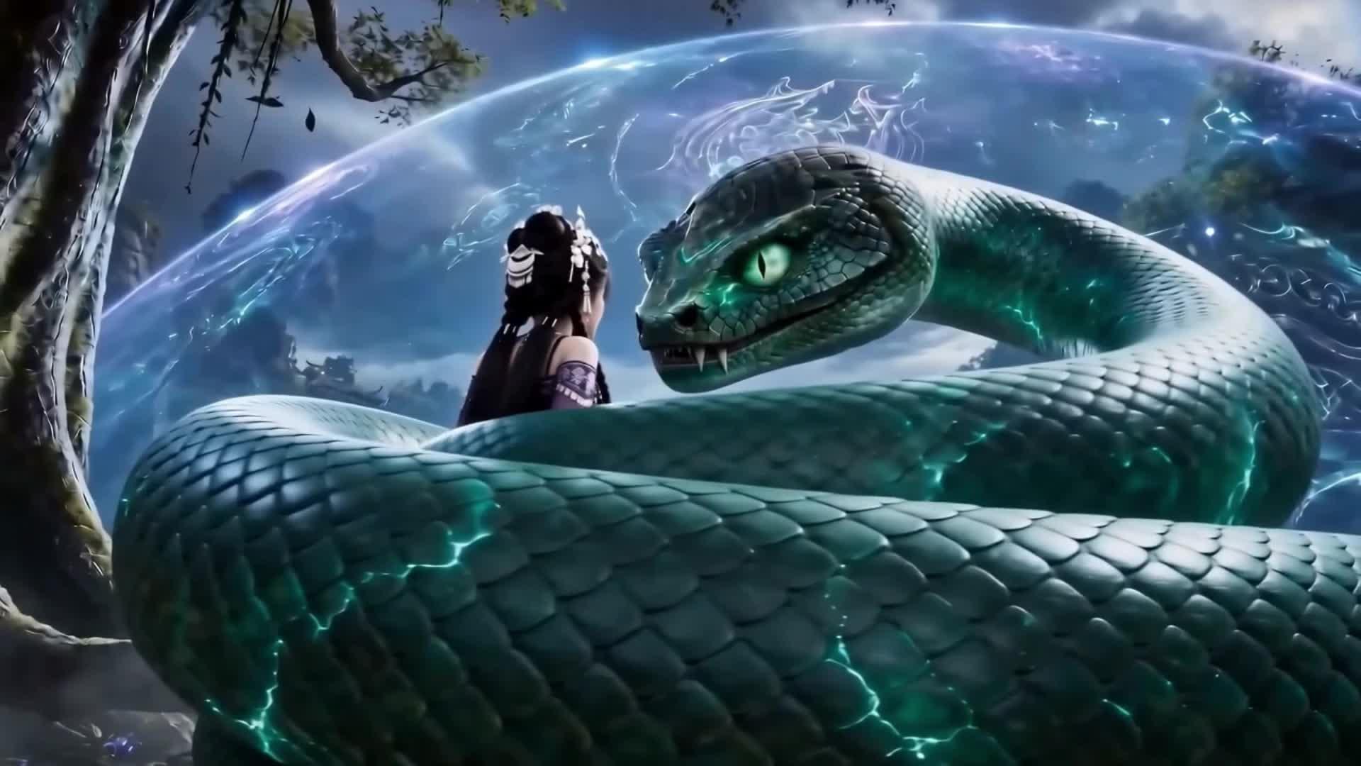 LA SAINTE ET L’ESPRIT-SERPENT