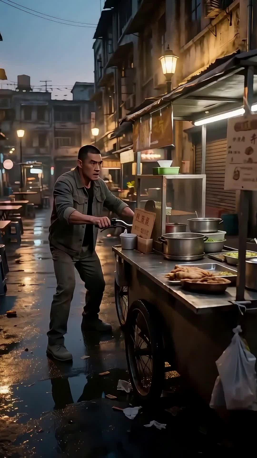 Widow at the Night Market