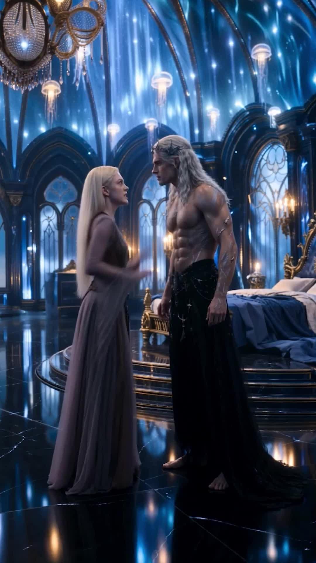 The Kiss That Breaks the Dark Deep
