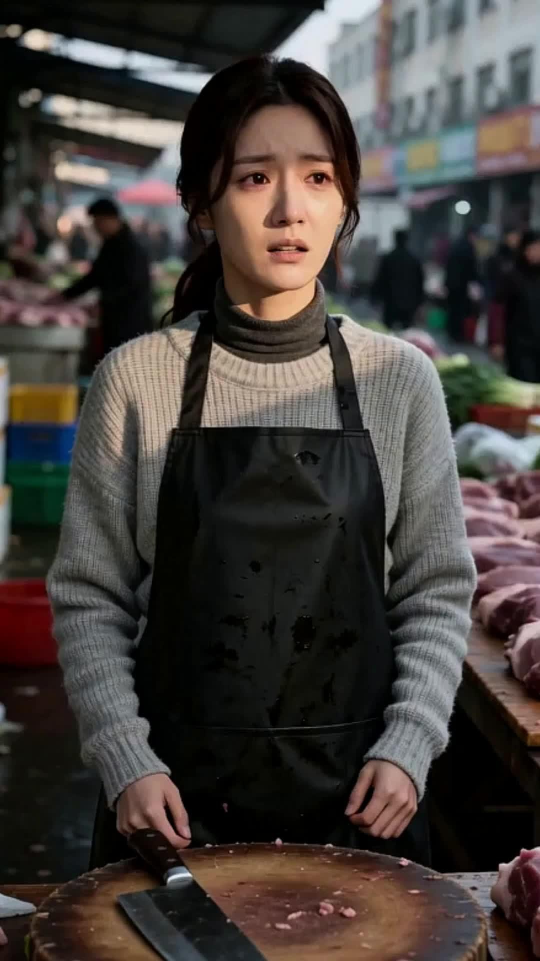 Widow at the Night Market