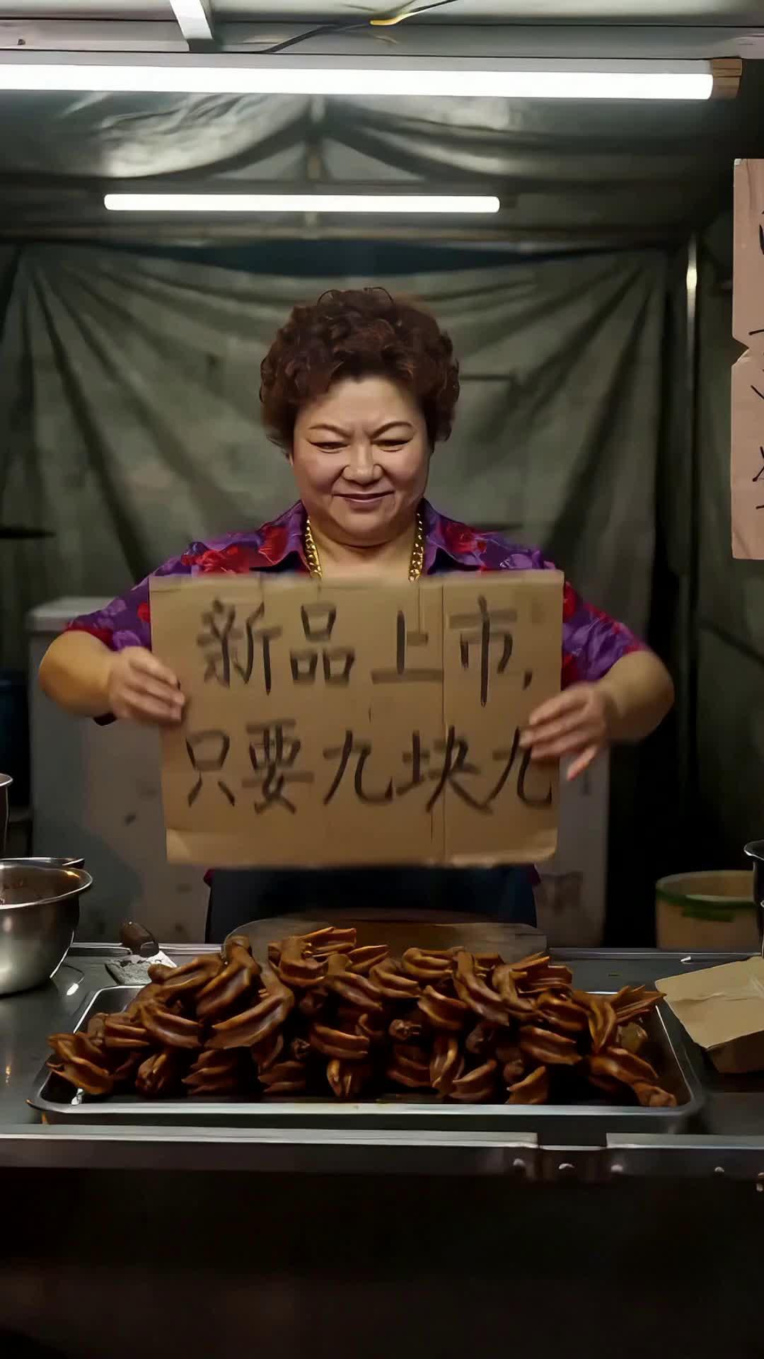 Widow at the Night Market