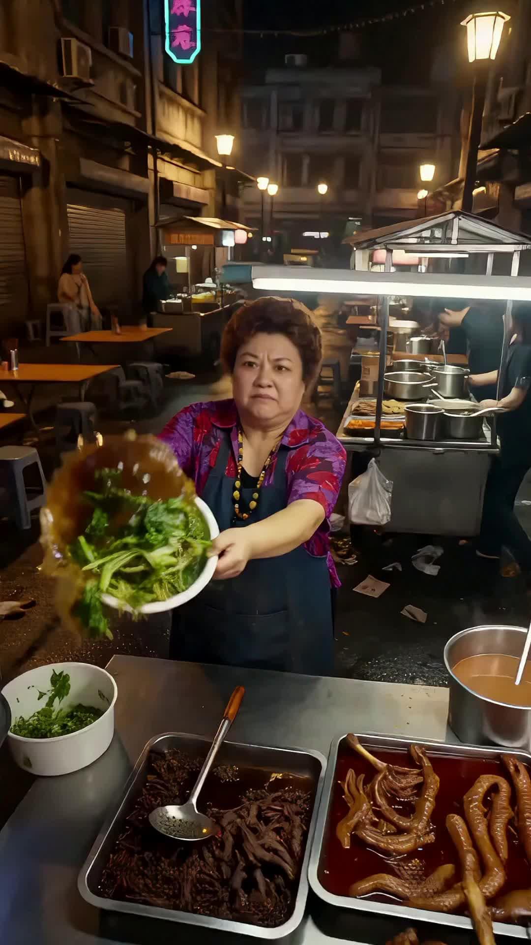 Widow at the Night Market