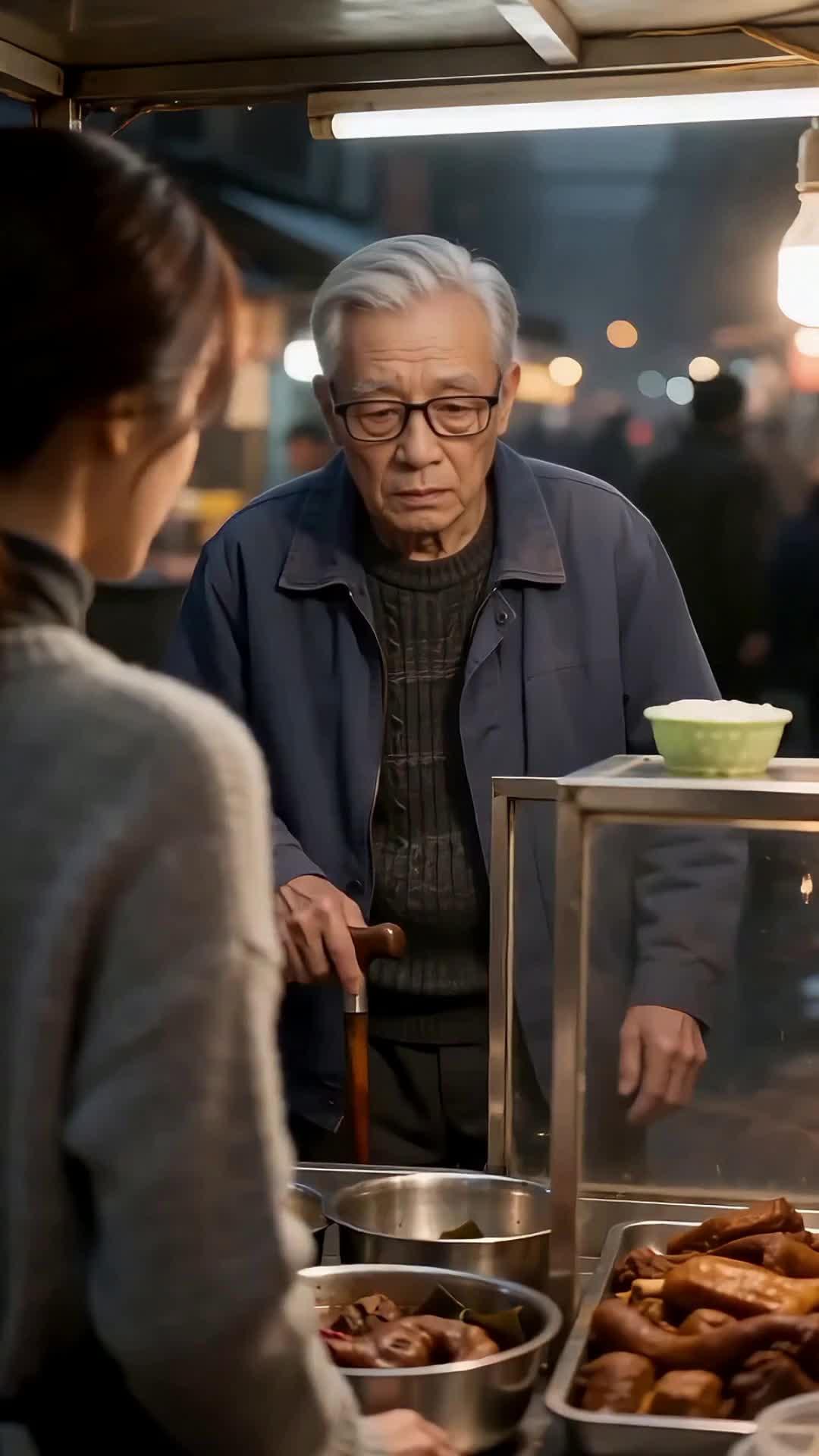 Widow at the Night Market