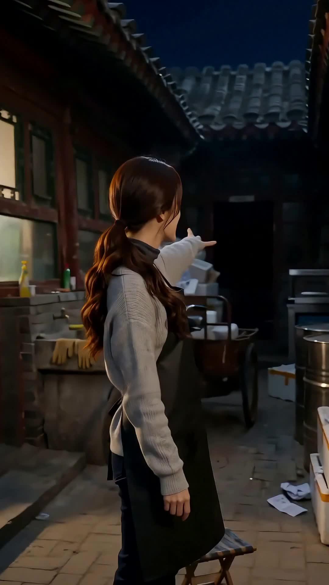 Widow at the Night Market